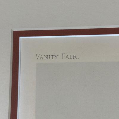 LOT 236: Set Of 4 Vintage Framed Vanity Fair Prints