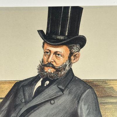 LOT 237: Set Of 4 Vintage Framed Vanity Fair Prints