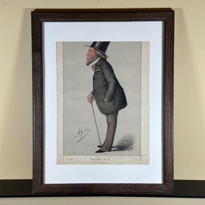 LOT 237: Set Of 4 Vintage Framed Vanity Fair Prints