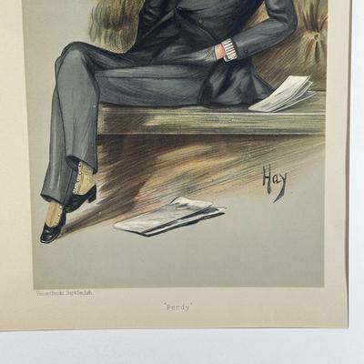 LOT 237: Set Of 4 Vintage Framed Vanity Fair Prints