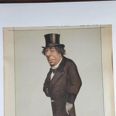 LOT 237: Set Of 4 Vintage Framed Vanity Fair Prints