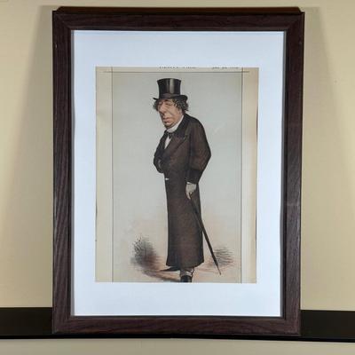 LOT 237: Set Of 4 Vintage Framed Vanity Fair Prints