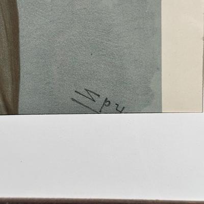 LOT 237: Set Of 4 Vintage Framed Vanity Fair Prints