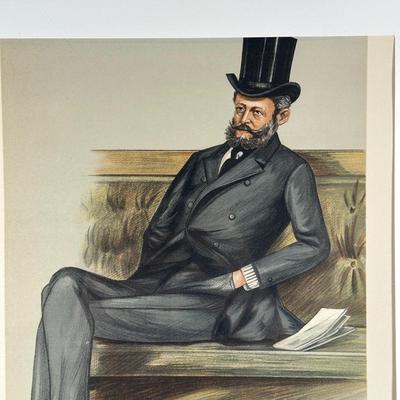 LOT 237: Set Of 4 Vintage Framed Vanity Fair Prints