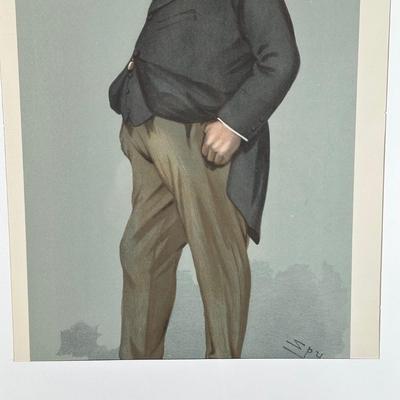 LOT 237: Set Of 4 Vintage Framed Vanity Fair Prints