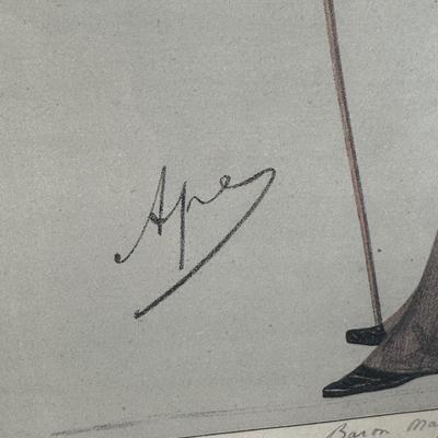 LOT 237: Set Of 4 Vintage Framed Vanity Fair Prints