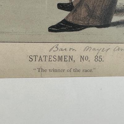 LOT 237: Set Of 4 Vintage Framed Vanity Fair Prints