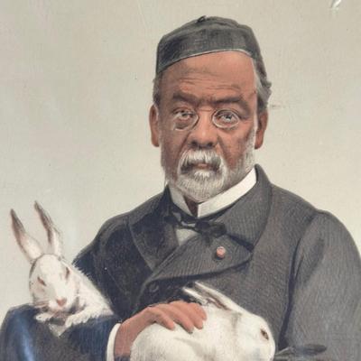 LOT 238: Set Of 3 Vintage Vanity Fair Prints & The Vanity Fair Gallery A Collectors Guide To The Caricatures Book & More