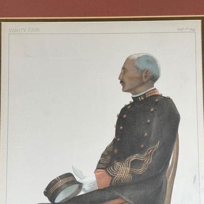 LOT 238: Set Of 3 Vintage Vanity Fair Prints & The Vanity Fair Gallery A Collectors Guide To The Caricatures Book & More