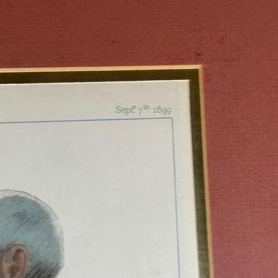 LOT 238: Set Of 3 Vintage Vanity Fair Prints & The Vanity Fair Gallery A Collectors Guide To The Caricatures Book & More