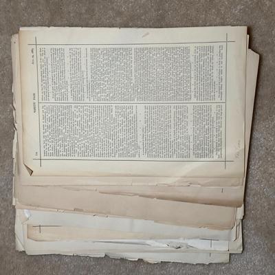 LOT 238: Set Of 3 Vintage Vanity Fair Prints & The Vanity Fair Gallery A Collectors Guide To The Caricatures Book & More