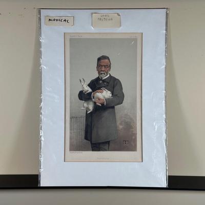 LOT 238: Set Of 3 Vintage Vanity Fair Prints & The Vanity Fair Gallery A Collectors Guide To The Caricatures Book & More