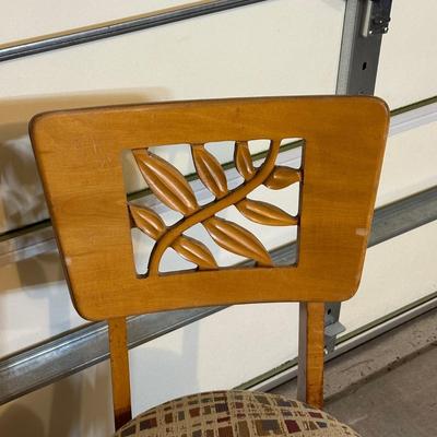 LOT 240: 3 Vintage Stakmore Wooden Folding Chairs