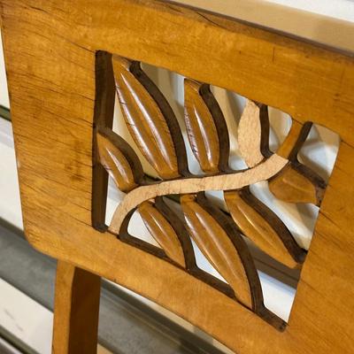 LOT 240: 3 Vintage Stakmore Wooden Folding Chairs