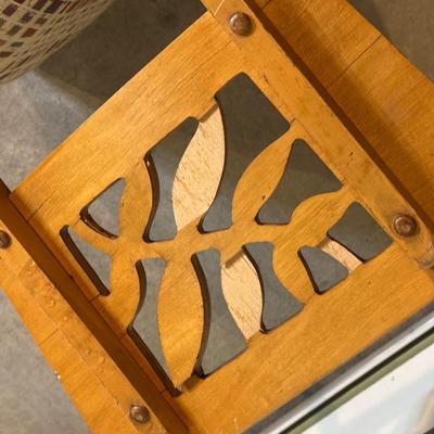 LOT 240: 3 Vintage Stakmore Wooden Folding Chairs