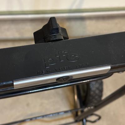 LOT 241: 6 Ft Metal Ladder w/ Folding Hand Truck