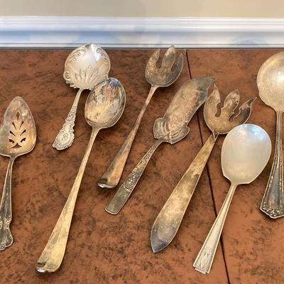 LOT 246: Collection of Silver Plated Flatware - Reed & Barton, Rogers & Bro, Simeon L & George H. Rogers Co, and More