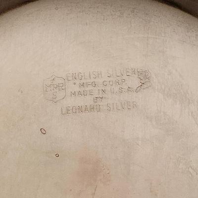 LOT 249: Silver Plate Collection (Rogers Smith, John Wanamaker, English Silver by Leonard Silver, Anchor Hocking Fire-King Ovenware) and...