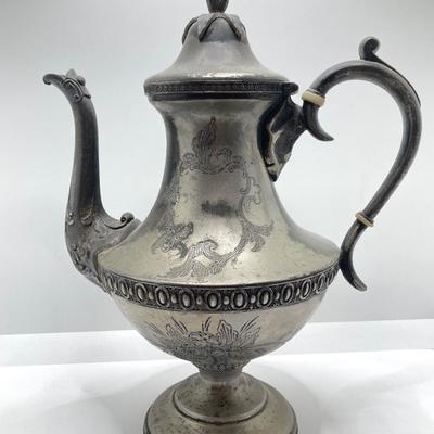 LOT 249: Silver Plate Collection (Rogers Smith, John Wanamaker, English Silver by Leonard Silver, Anchor Hocking Fire-King Ovenware) and...