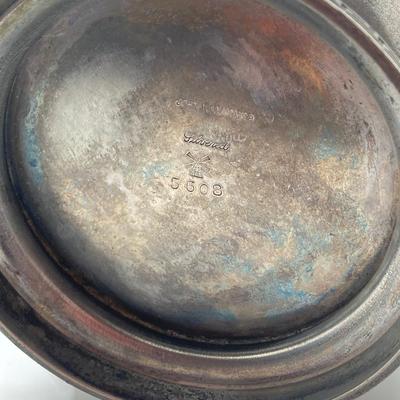 LOT 249: Silver Plate Collection (Rogers Smith, John Wanamaker, English Silver by Leonard Silver, Anchor Hocking Fire-King Ovenware) and...