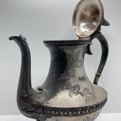 LOT 249: Silver Plate Collection (Rogers Smith, John Wanamaker, English Silver by Leonard Silver, Anchor Hocking Fire-King Ovenware) and...