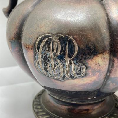 LOT 250: Tiffany & Co. Makers 75 Silver Soldered Monogrammed Tea Pot