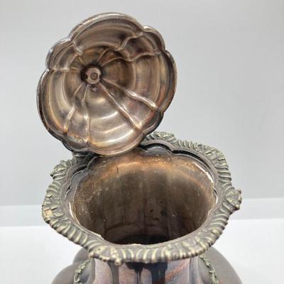 LOT 250: Tiffany & Co. Makers 75 Silver Soldered Monogrammed Tea Pot