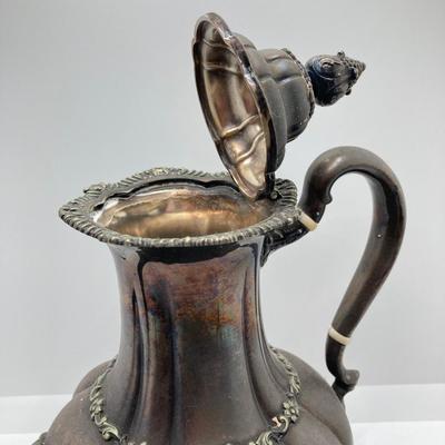 LOT 250: Tiffany & Co. Makers 75 Silver Soldered Monogrammed Tea Pot