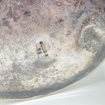 LOT 256: Vintage Silver Plated / Pewter Tea Pots and Cut Crystal Creamer