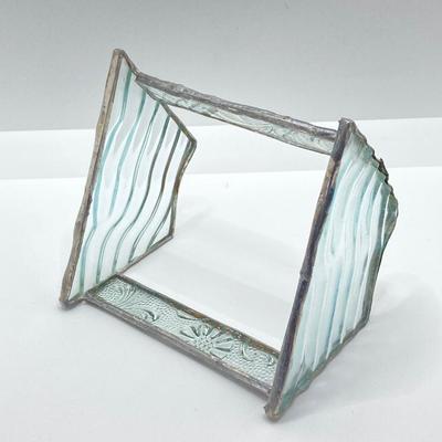 LOT 257: Pair of Vintage Brass and Copper Kaleidoscopes (1983 1728 and 1984 1538) with Glass Holding Stand