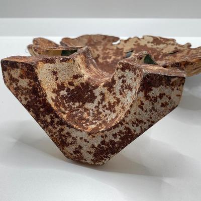 LOT 258: Vintage / Antique Cast Iron Basket Door Stop