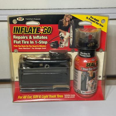 LOT 261: Car Essentials! Ice Scrapers, Bungee Cords, Inflate n Go & More!