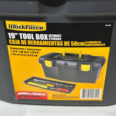 LOT 262: 3 Portable Toolboxes w/ All Tools Included