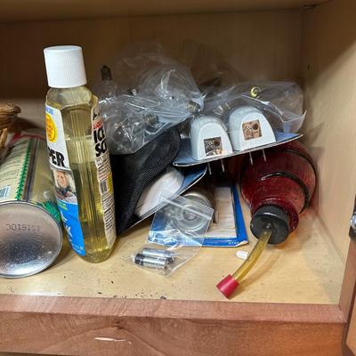LOT 265: Household Essentials! All Contents Of Cabinet!