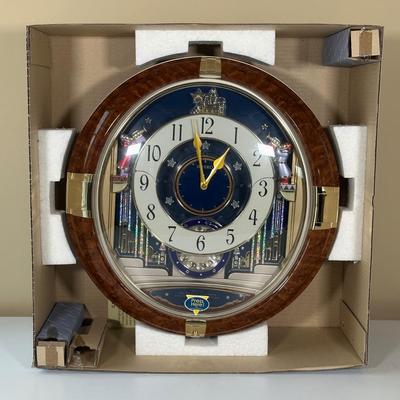 LOT 267: Seiko Clocks Phantom Of The Opera Motion Clock w/ Box