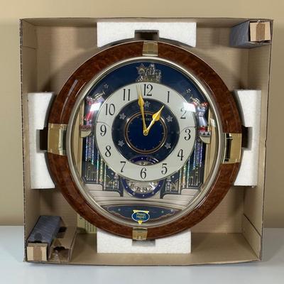 LOT 267: Seiko Clocks Phantom Of The Opera Motion Clock w/ Box
