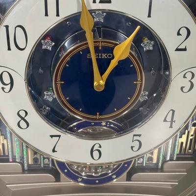 LOT 267: Seiko Clocks Phantom Of The Opera Motion Clock w/ Box