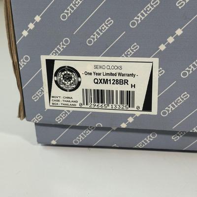 LOT 267: Seiko Clocks Phantom Of The Opera Motion Clock w/ Box