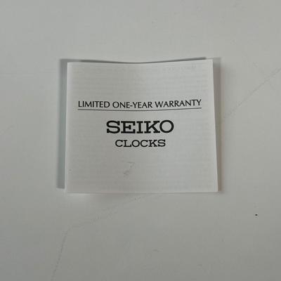 LOT 267: Seiko Clocks Phantom Of The Opera Motion Clock w/ Box