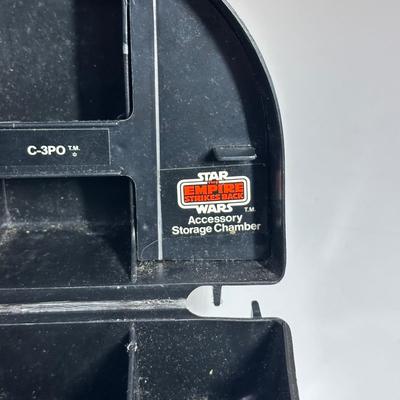 LOT 269: Vintage Star Wars Action Figures w/ Darth Vader Carrying Case