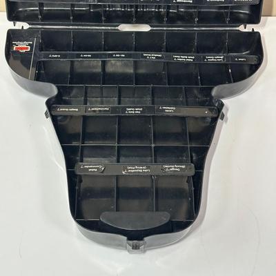 LOT 269: Vintage Star Wars Action Figures w/ Darth Vader Carrying Case