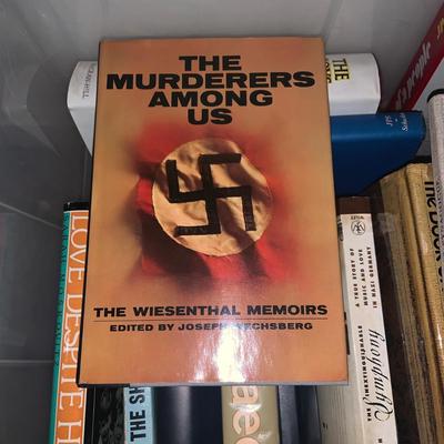 LOT:272: Large Selection of Books on the Atrocities of the Holocaust and the Jewish Culture