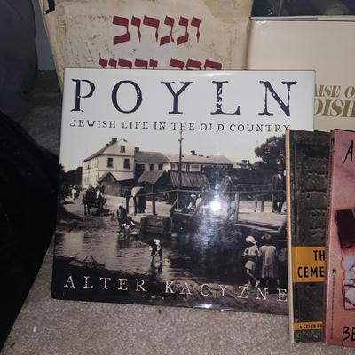 LOT:272: Large Selection of Books on the Atrocities of the Holocaust and the Jewish Culture