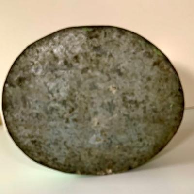 LOT:276: Vintage/Antique Metal Oil Burning "Eternal Flame"