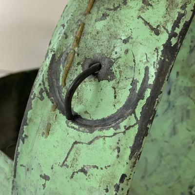 LOT:276: Vintage/Antique Metal Oil Burning "Eternal Flame"