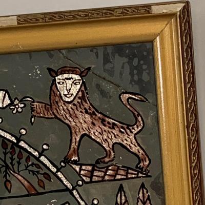 LOT:278: Set of Two (2) Vintage Israeli House Blessing Wall Art