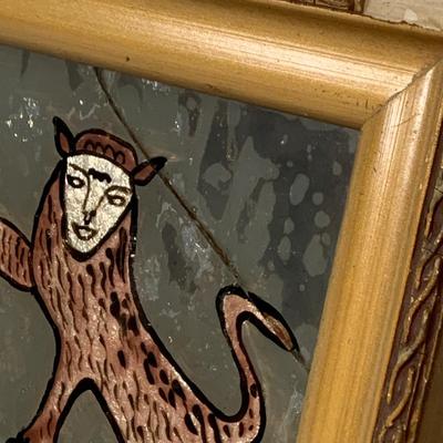 LOT:278: Set of Two (2) Vintage Israeli House Blessing Wall Art