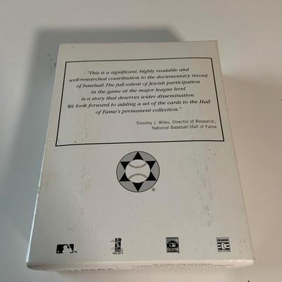 LOT:280: Box of Jewish Major Leager Baseball Cards