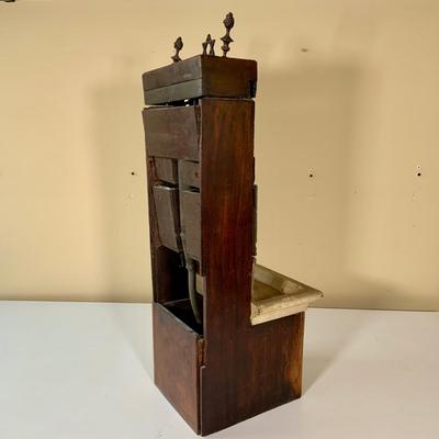 LOT:282: Antique Jewish Ceremonial/Ritual Handwashing Station