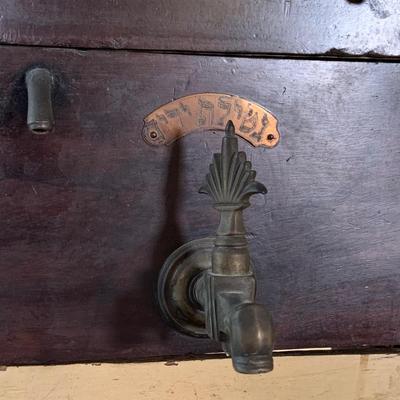 LOT:282: Antique Jewish Ceremonial/Ritual Handwashing Station